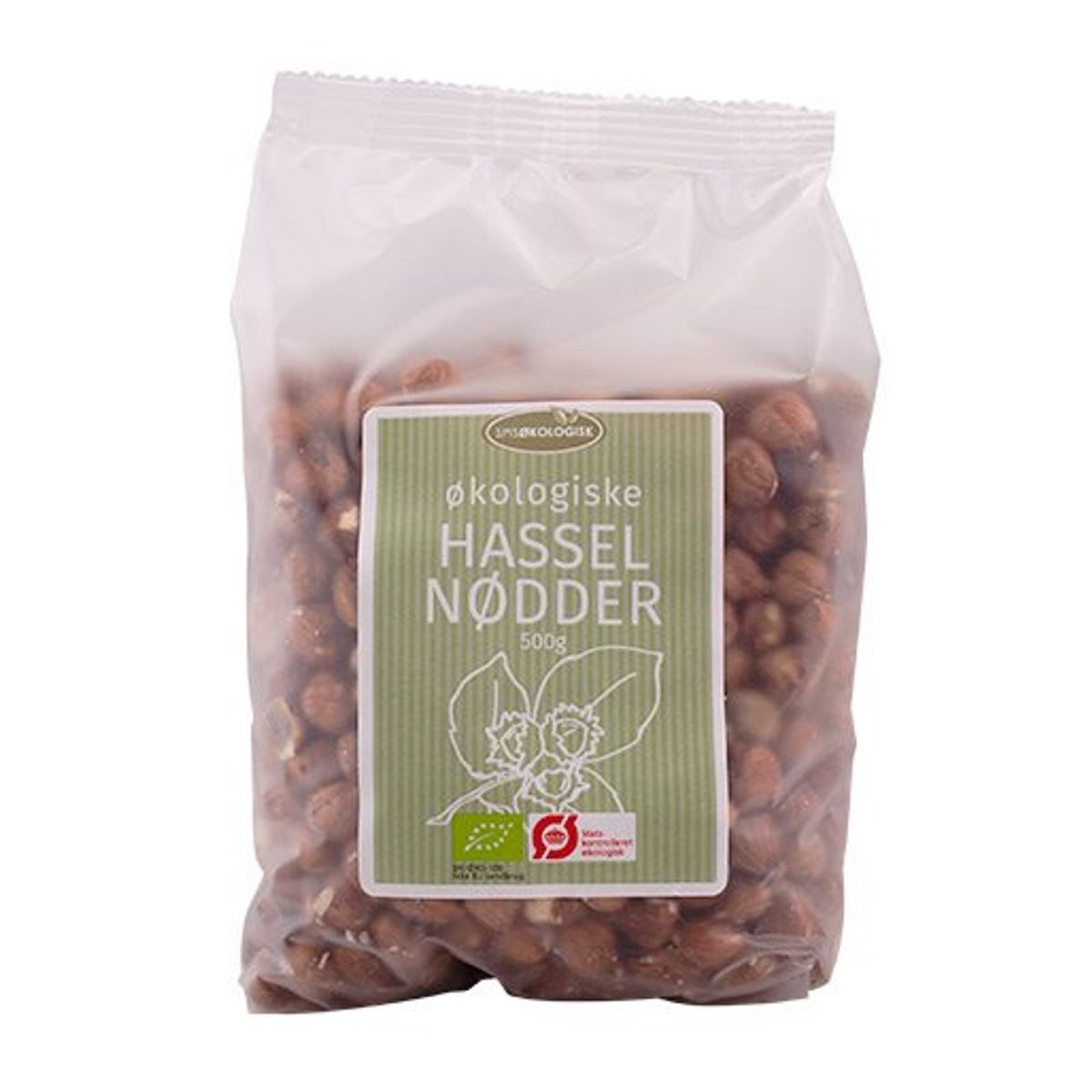 Spis Økologisk Hasselnødder, 500g