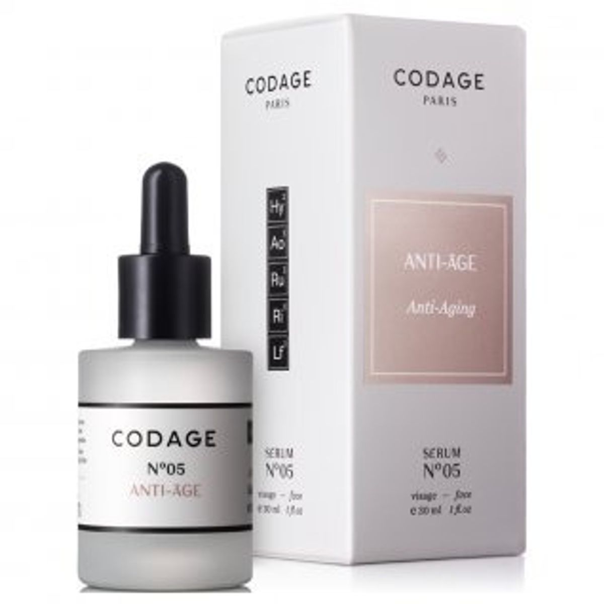 Codage Serum No.5 Anti Aging, 30ml.