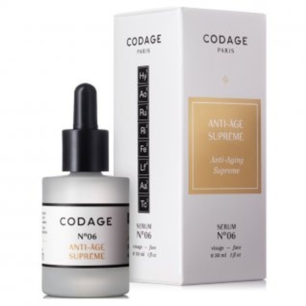 Codage Serum No.6 Anti Aging Supreme, 30ml.