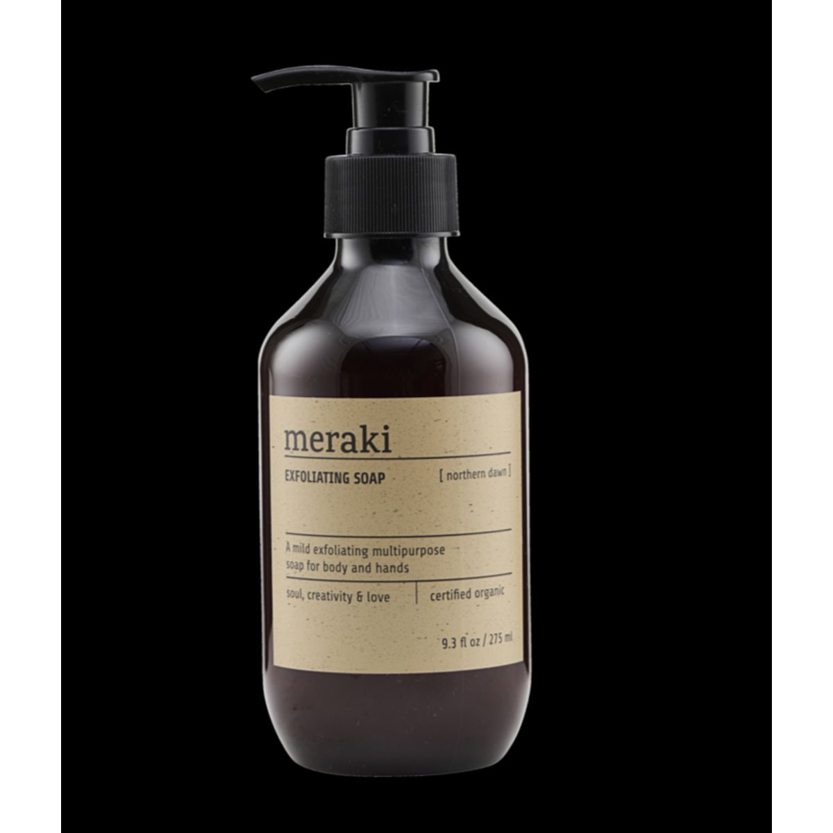 Meraki Exfoliating soap Northern dawn, 275 ml.