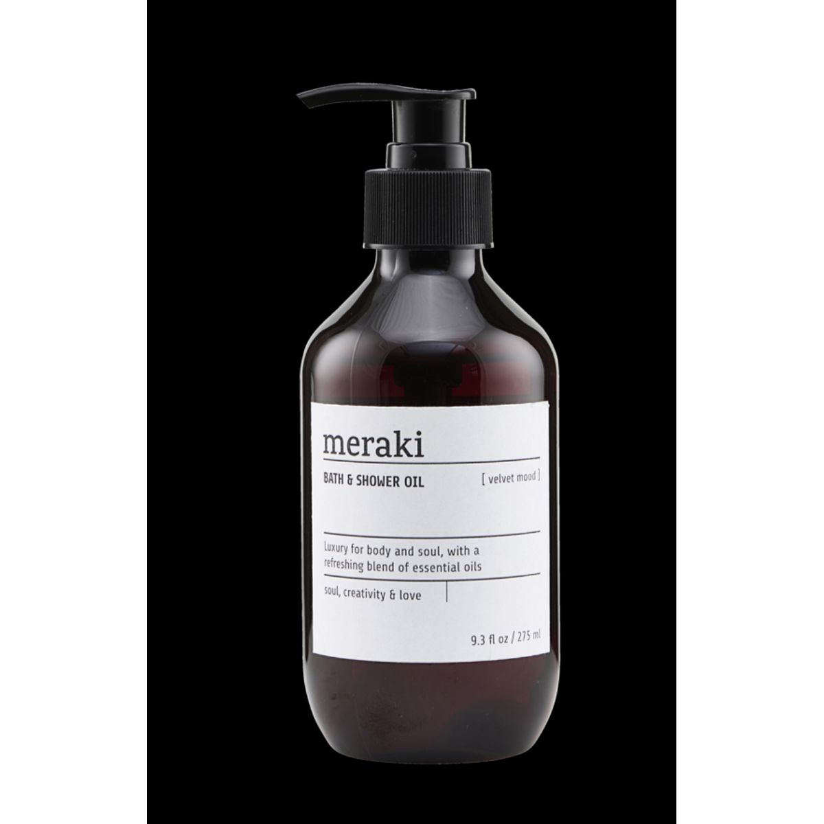 Meraki Bath & Shower oil Velvet mood, 275 ml.