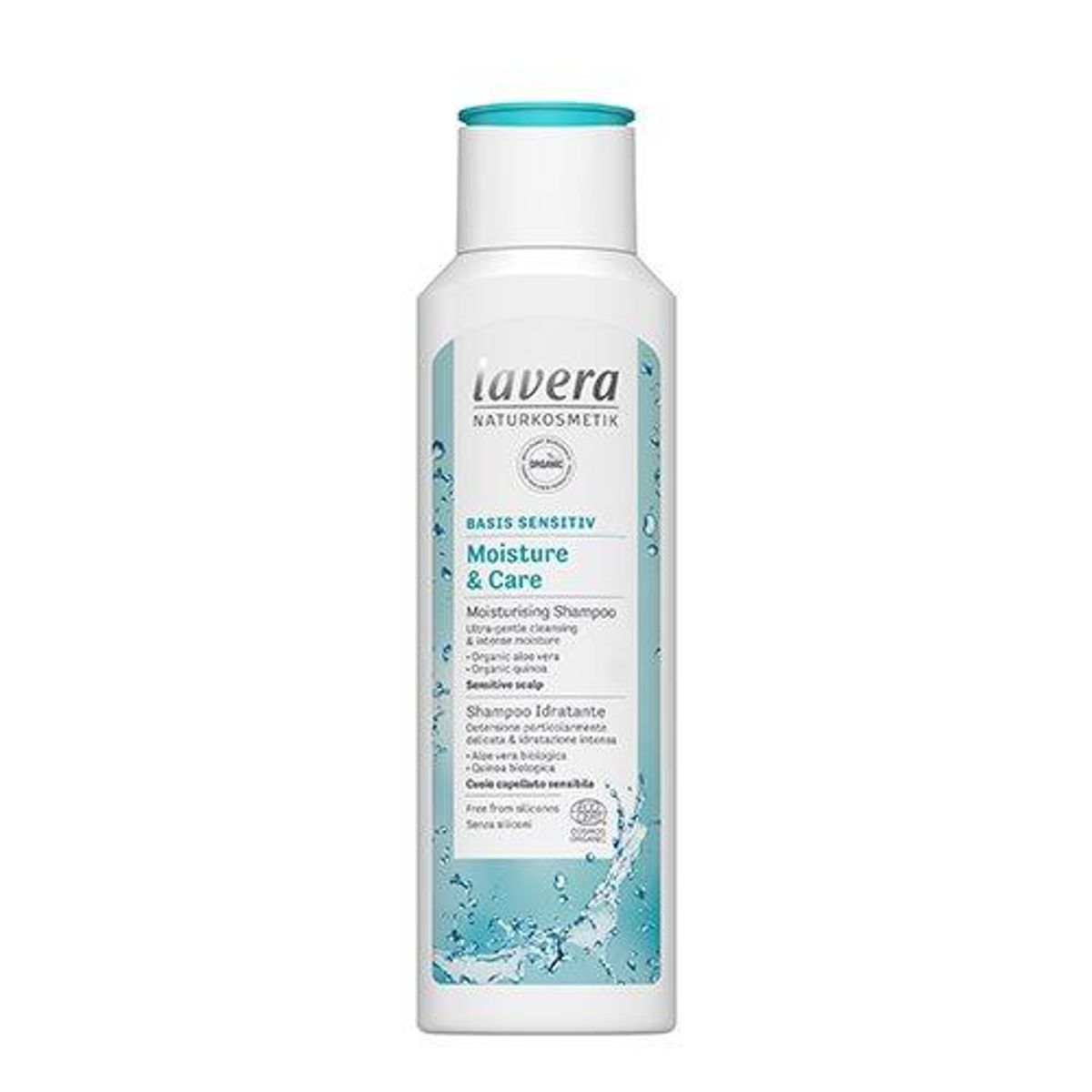 Lavera Shampoo Moisture & Care Basis Sensitiv, 250ml