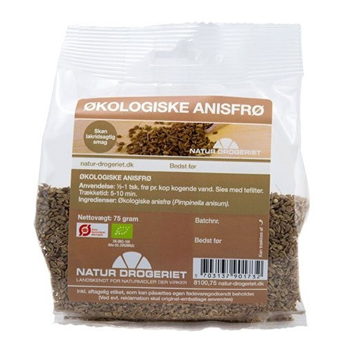 Natur-Drogeriet Anis hel Ø, 75g