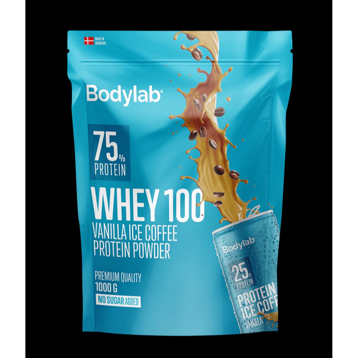 Bodylab Whey 100 Vanilla Ice Coffee, 1kg.