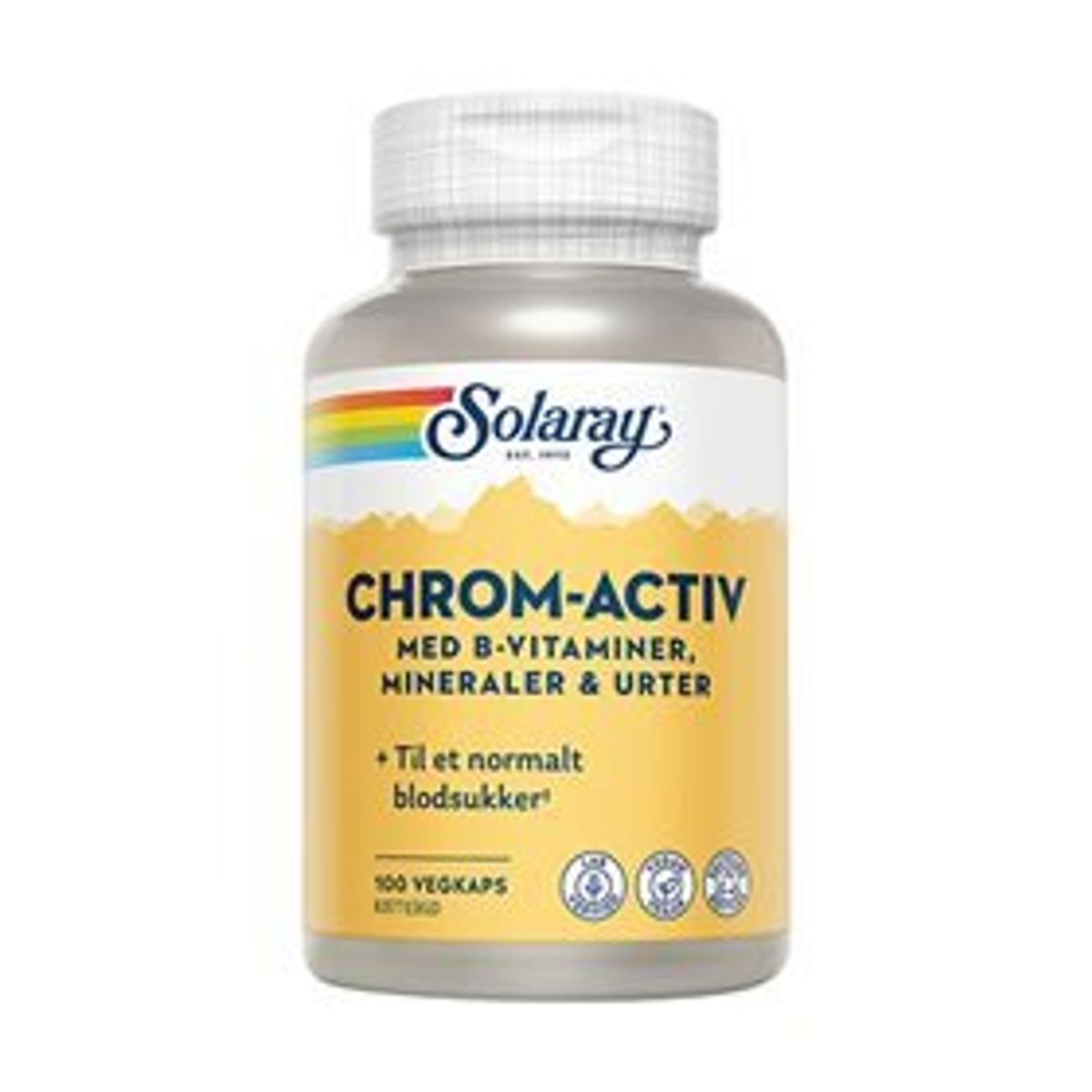 Solaray ChromActiv, 100 kap.