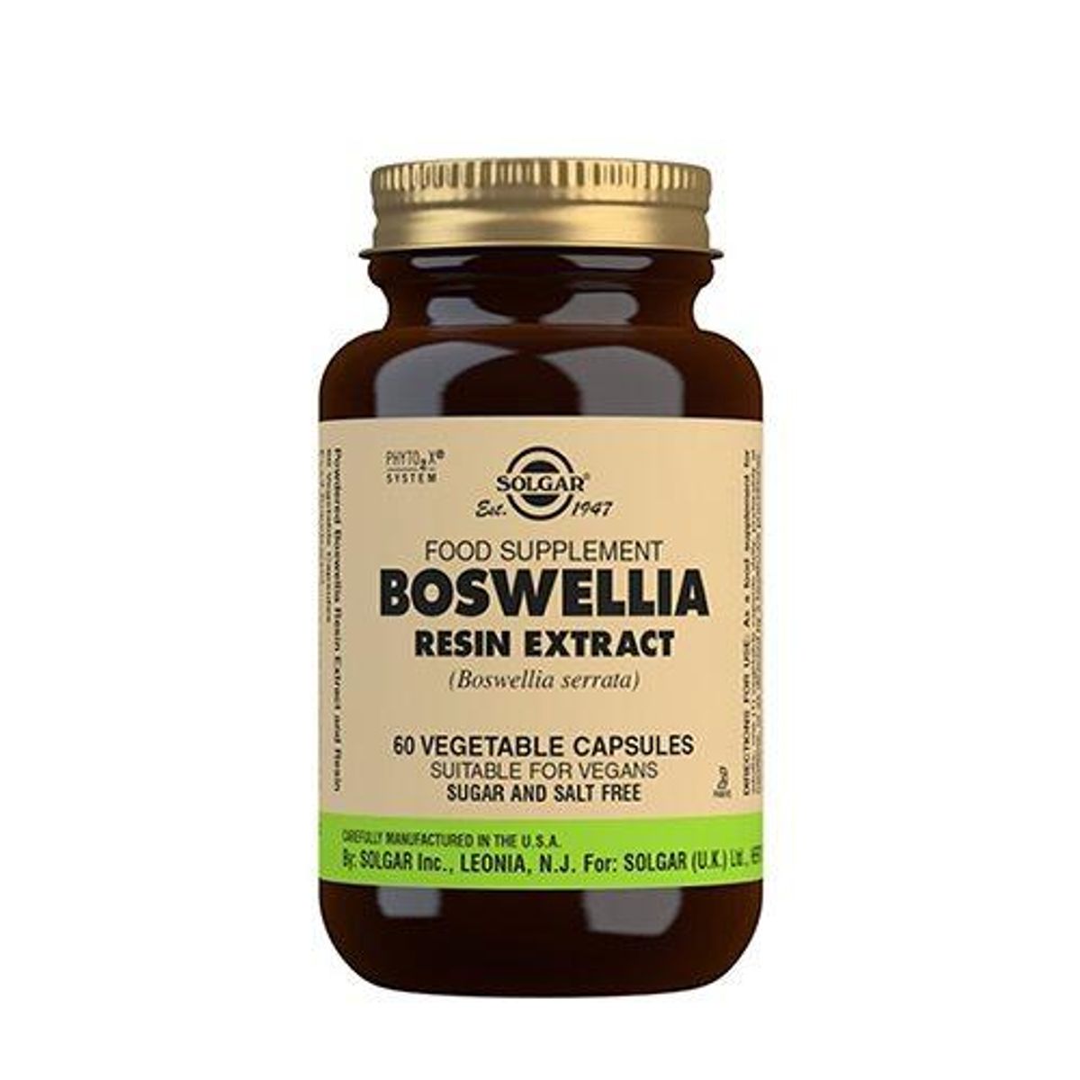 Solgar Boswellia Resin, 60stk