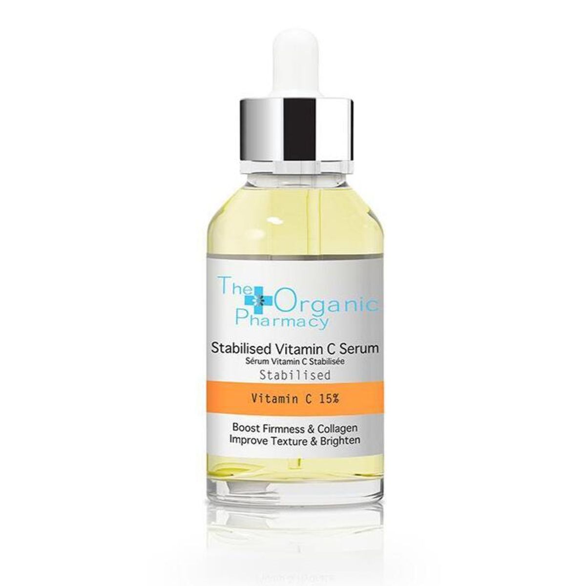 The Organic Pharmacy Stabilised Vitamin C Serum, 30ml.