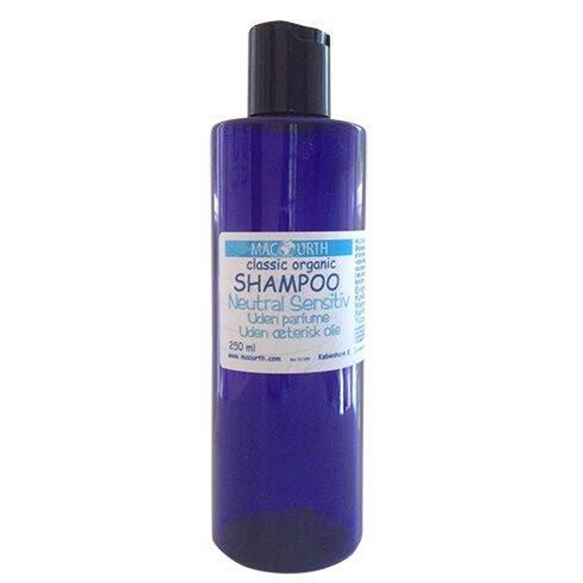 MacUrth Shampoo Neutral, 250ml.