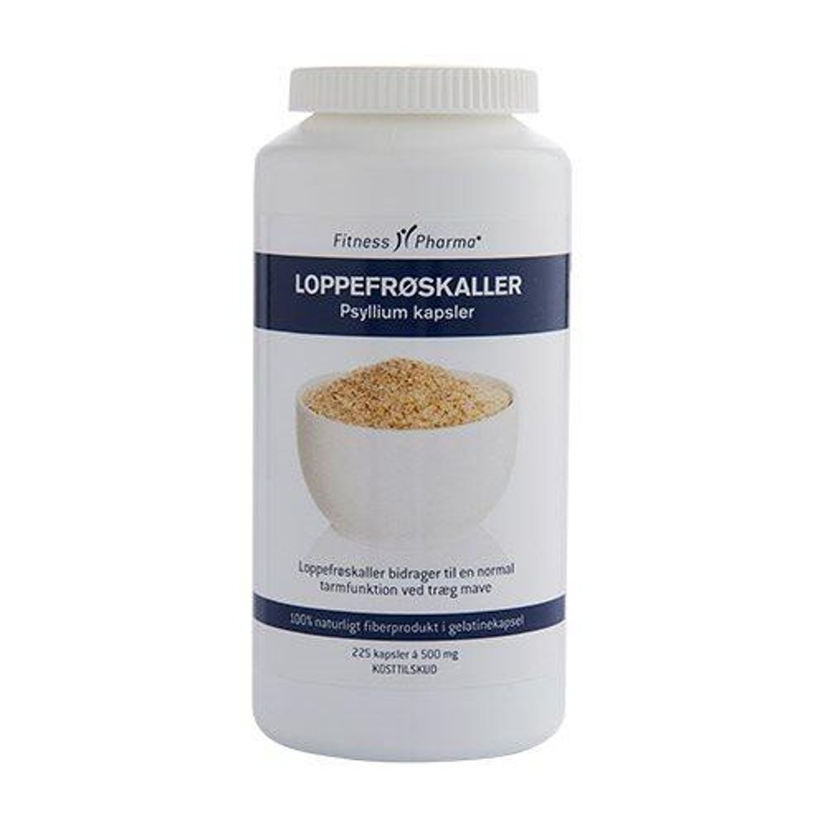 Fitness Pharma Loppefrøskaller Psyllium Fitness Pharma, 225kap