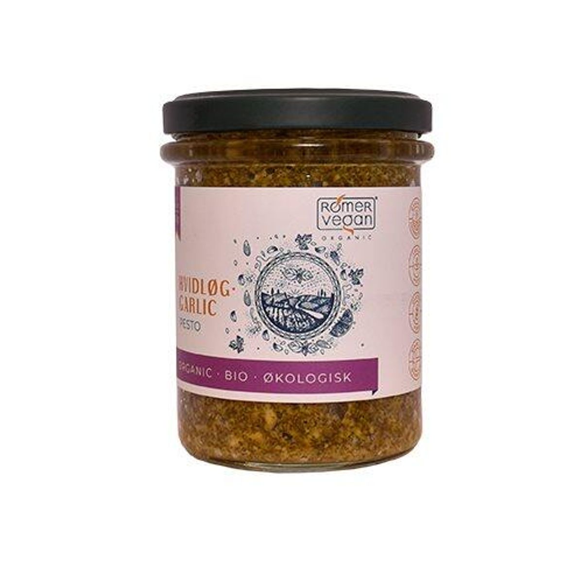 Rømer Pesto Hvidløg Ø, 180g.