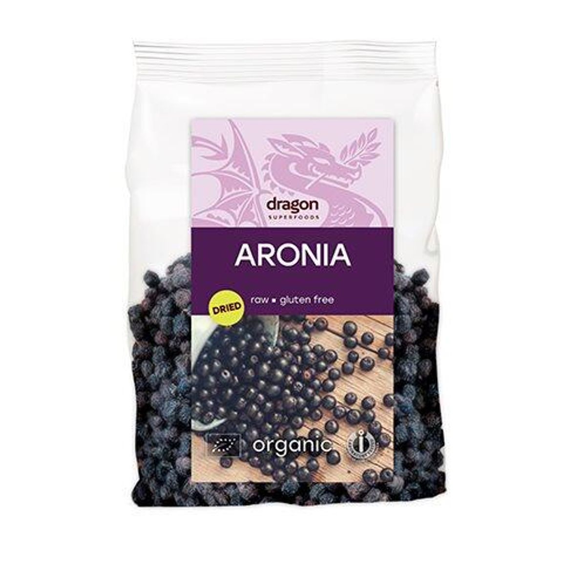 Dragon Superfoods Aronia bær Ø, 150g.