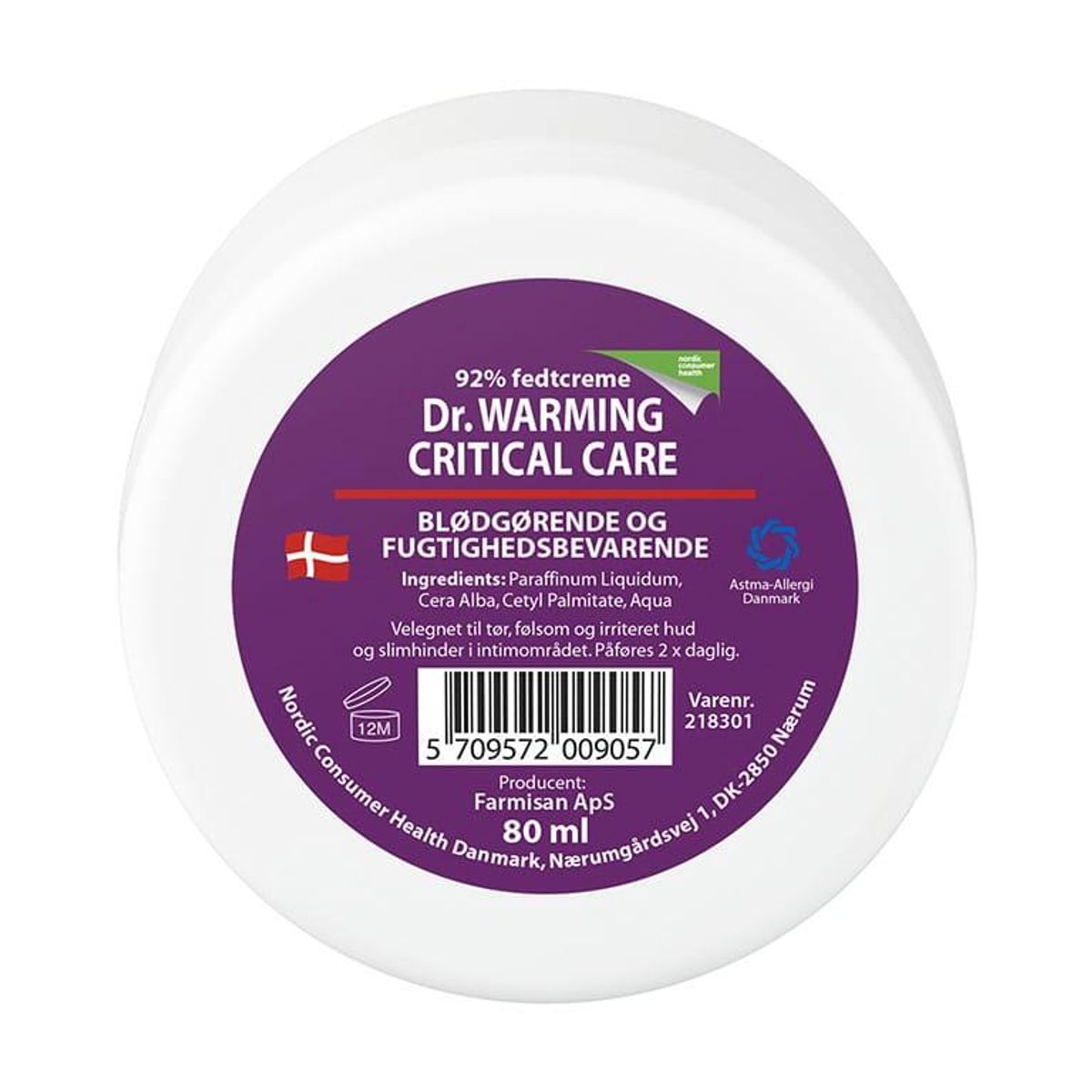 Dr. Warming Critical Care, 80ml.