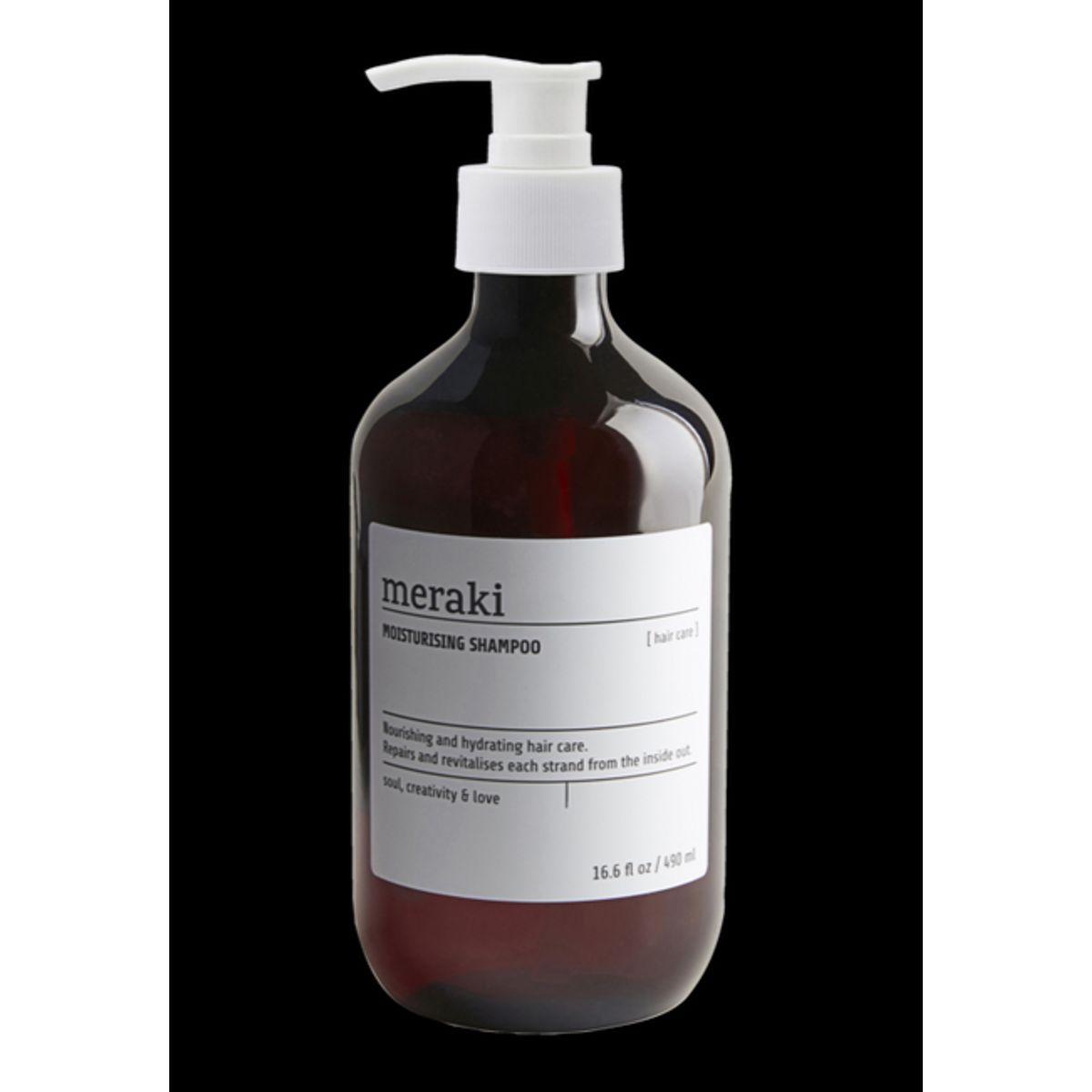 Meraki Moisturising Shampoo, 490ml.