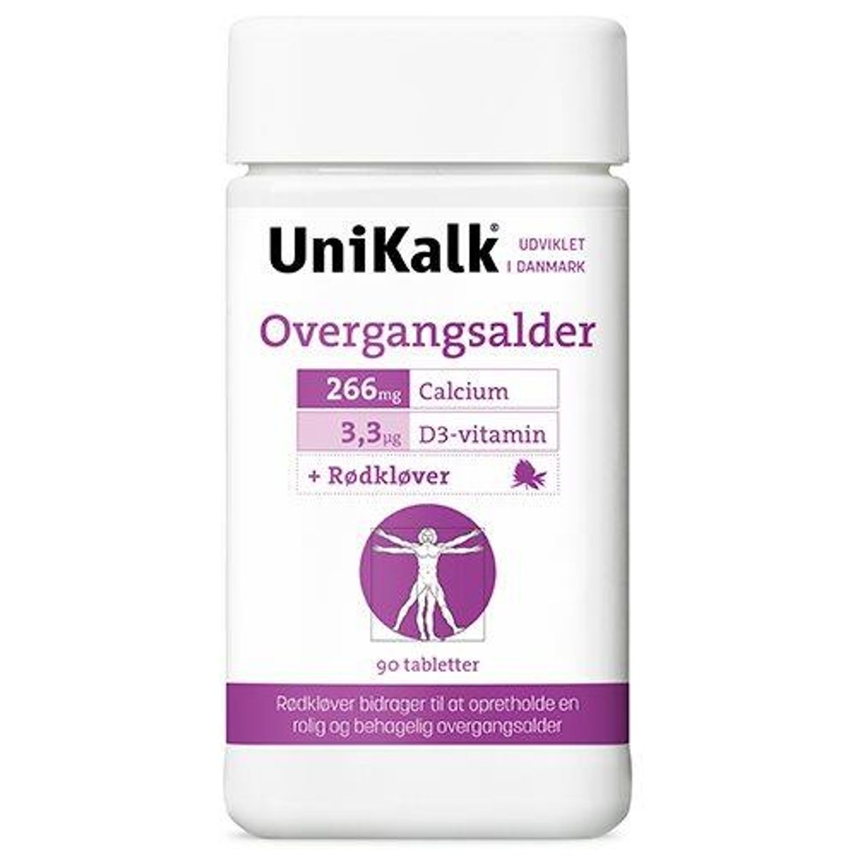 UniKalk Overgangsalder, 90tab