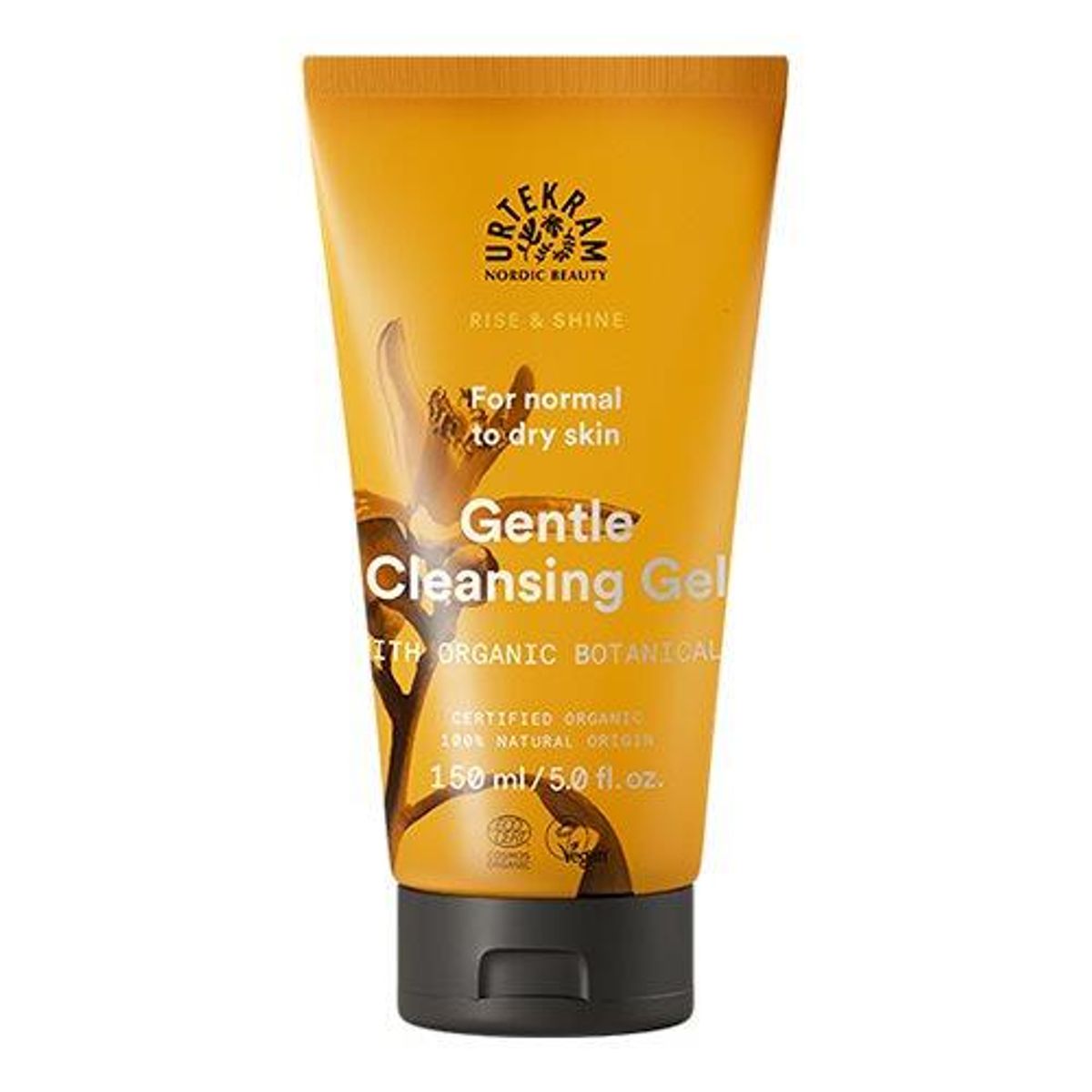 Urtekram Gentle Cleansing Gel Rise & Shine, 150ml.