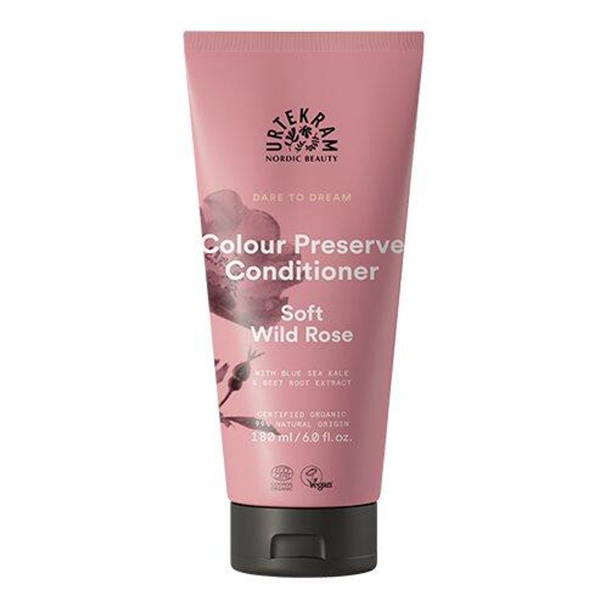 Urtekram Conditioner Soft Wild Rose, 180ml.