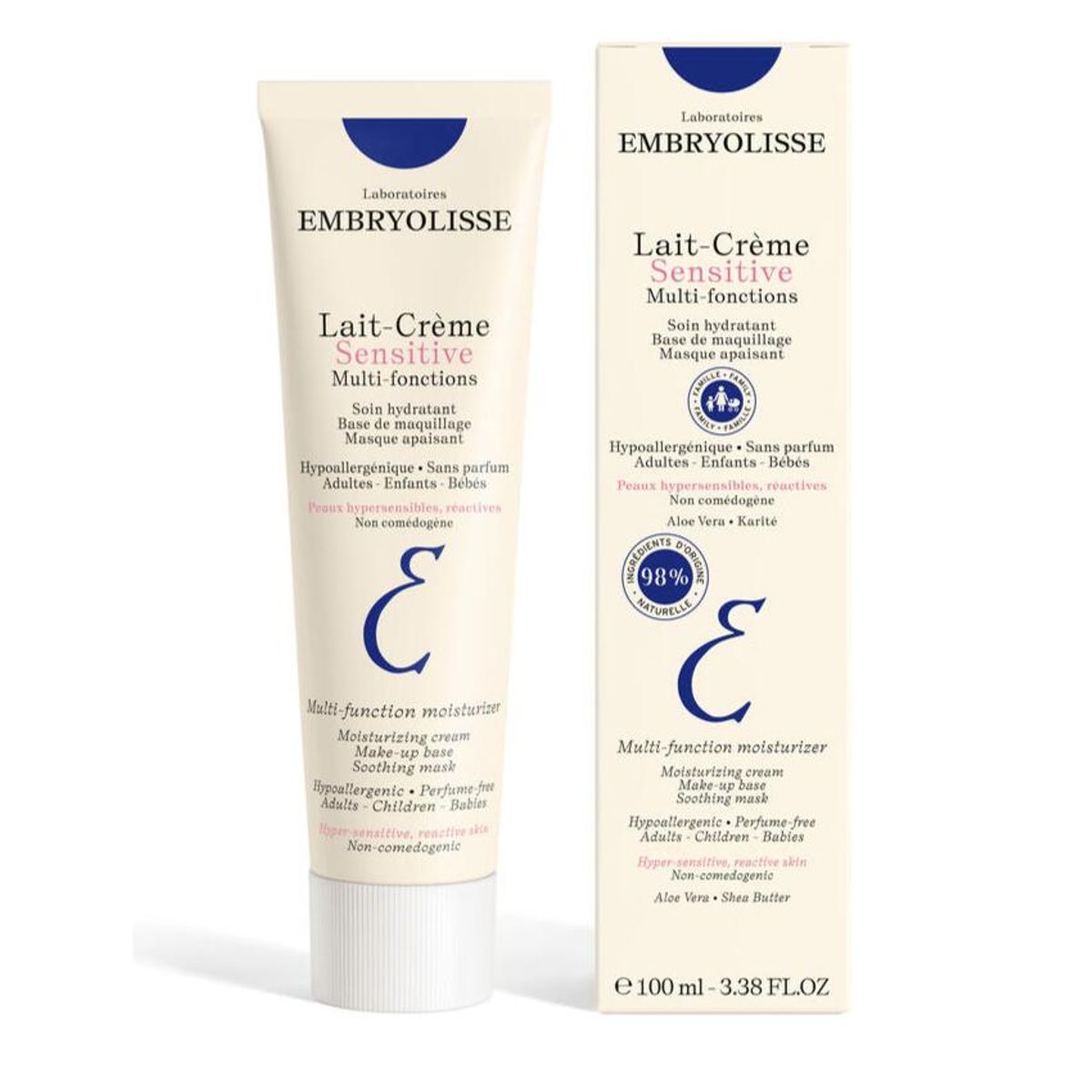 Embryolisse Lait-CrÃ¨me Sensitive, 100ml.