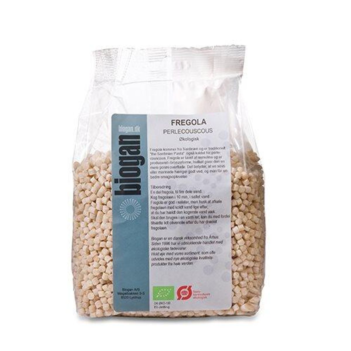 Biogan Fregola perlecouscous Ø, 500g.