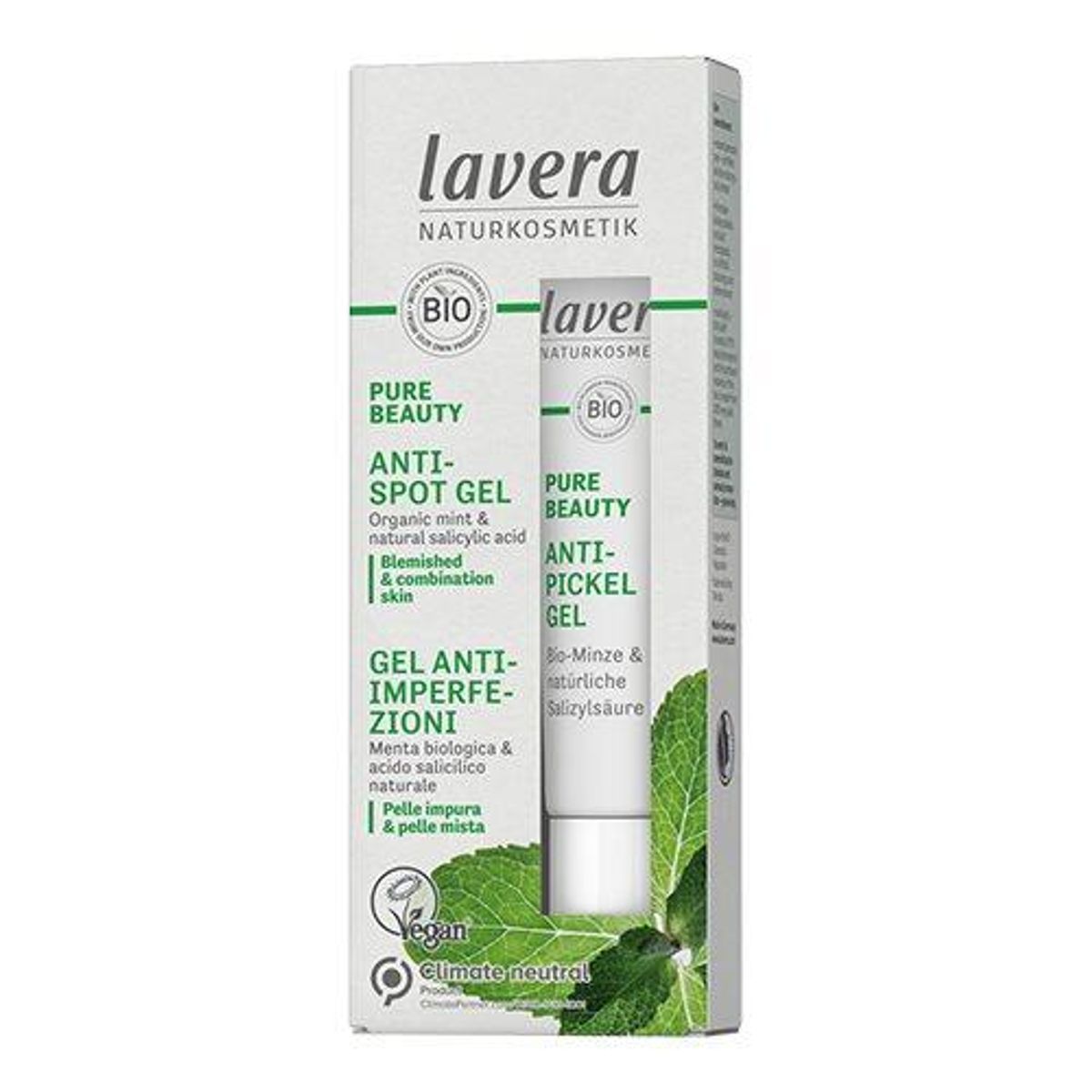 Lavera Pure Beauty Anti-Spot Gel, 15ml.