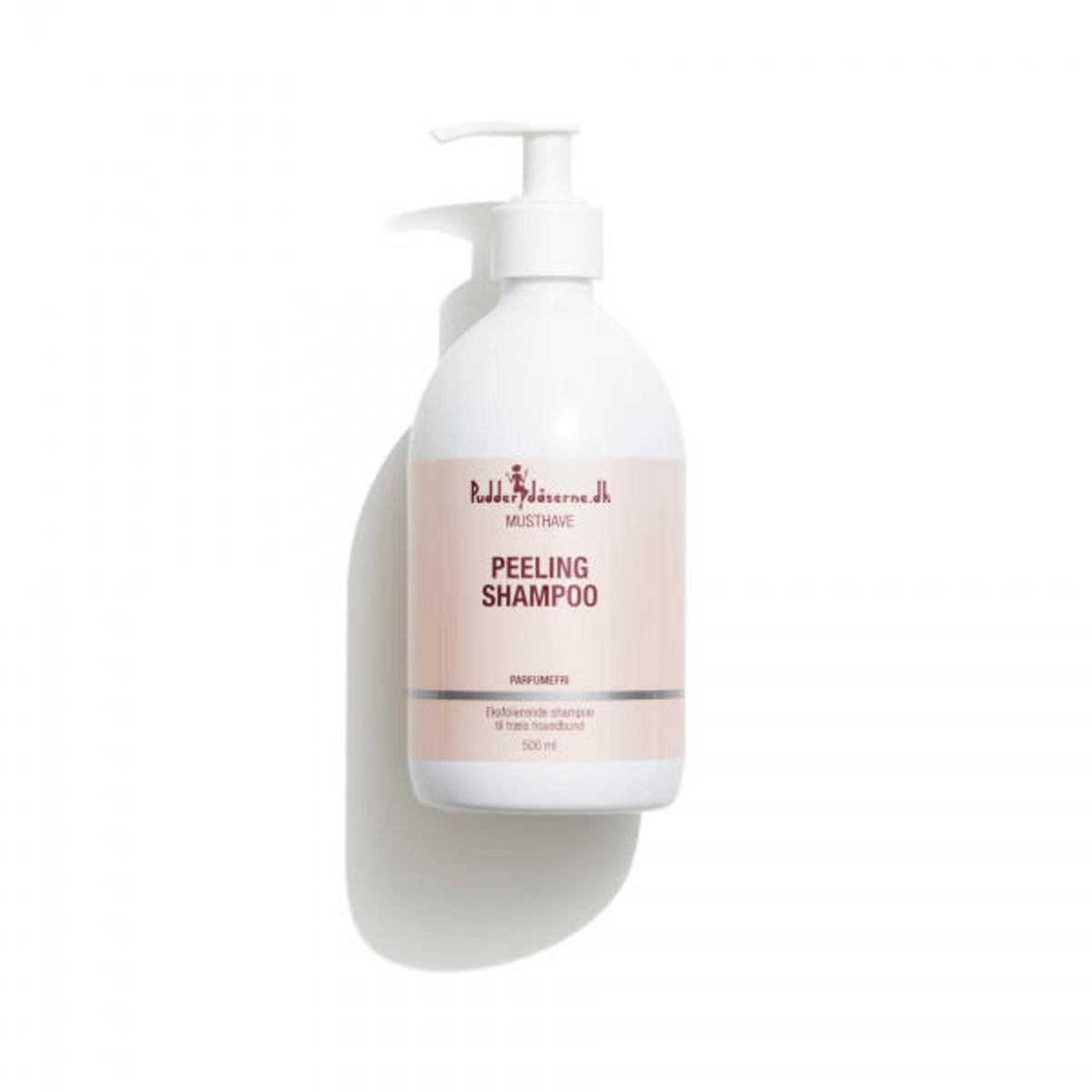 Pudderdåserne Peeling Shampoo, 500ml.