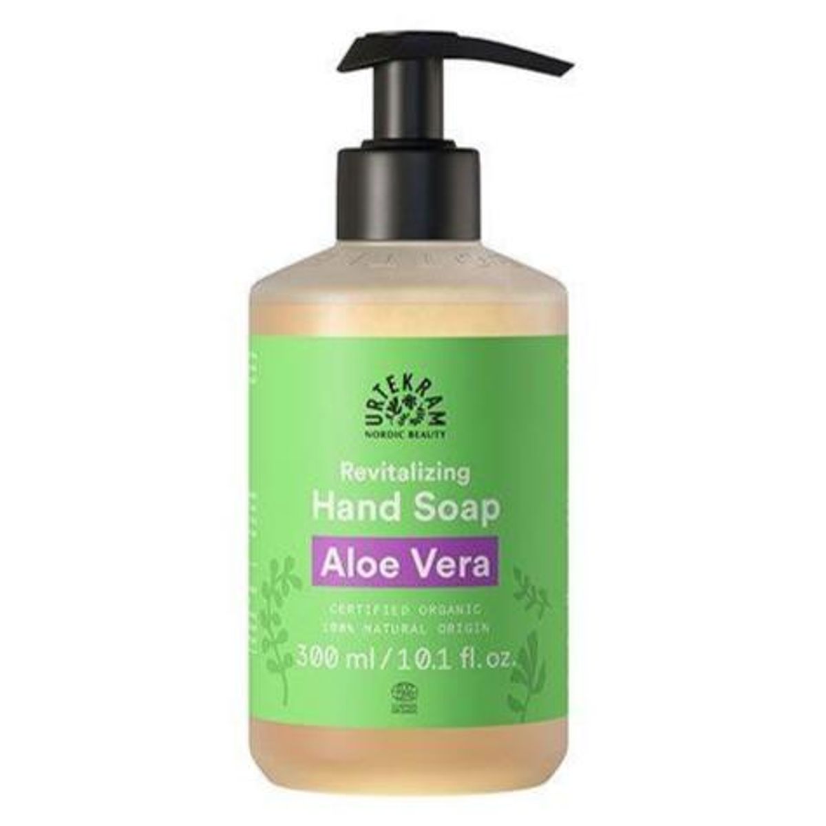 Urtekram håndsæbe flydende Aloe Vera, 300ml.