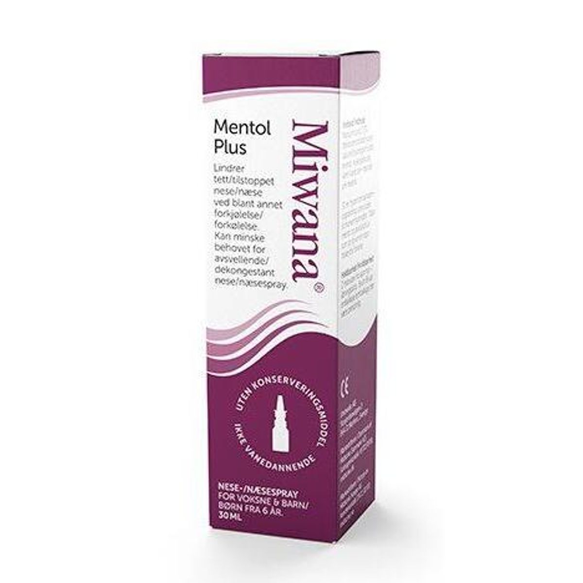 Miwana Næsespray Mentol, 30ml.