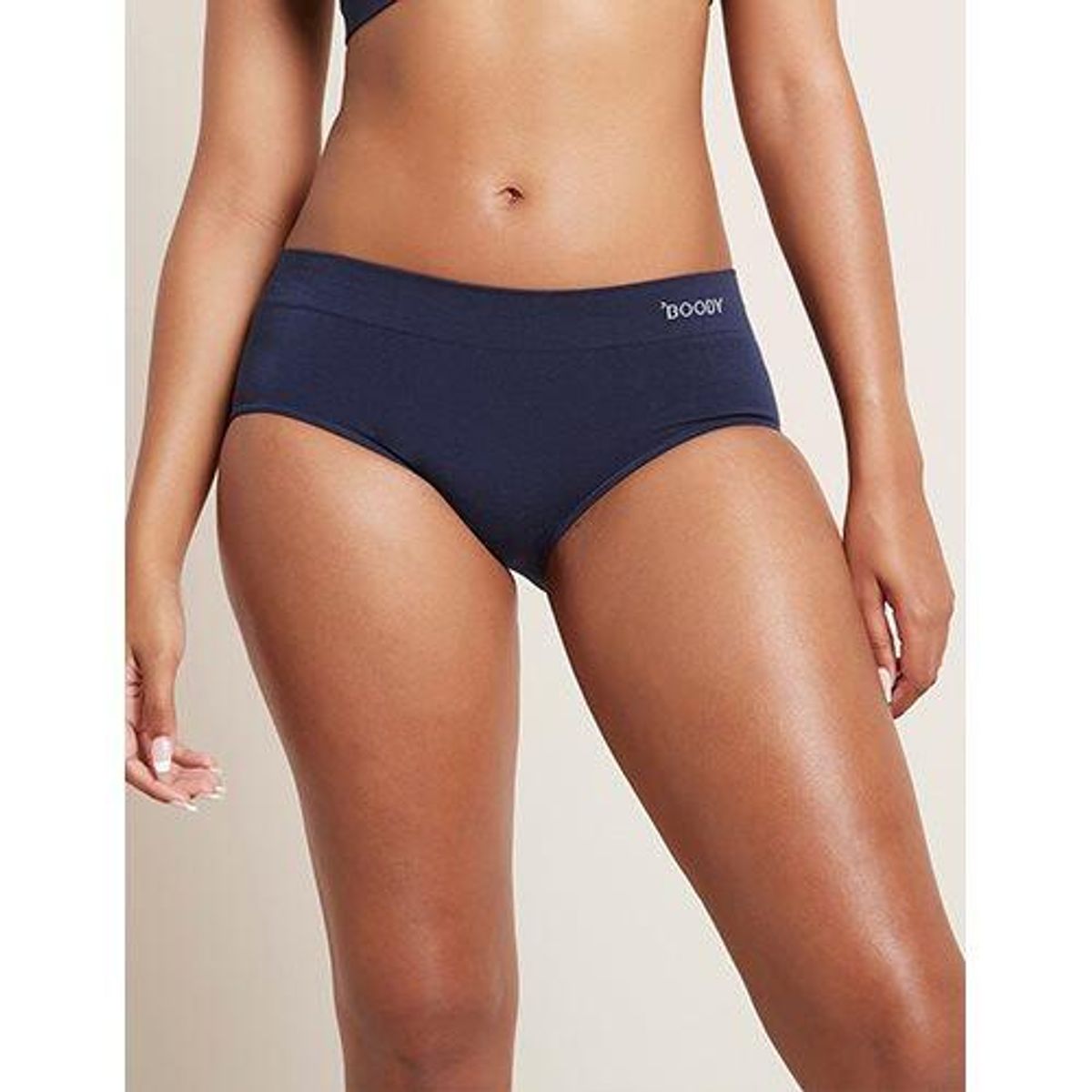 Boody Midi Briefs Trusser, Navy str. M, 1stk.