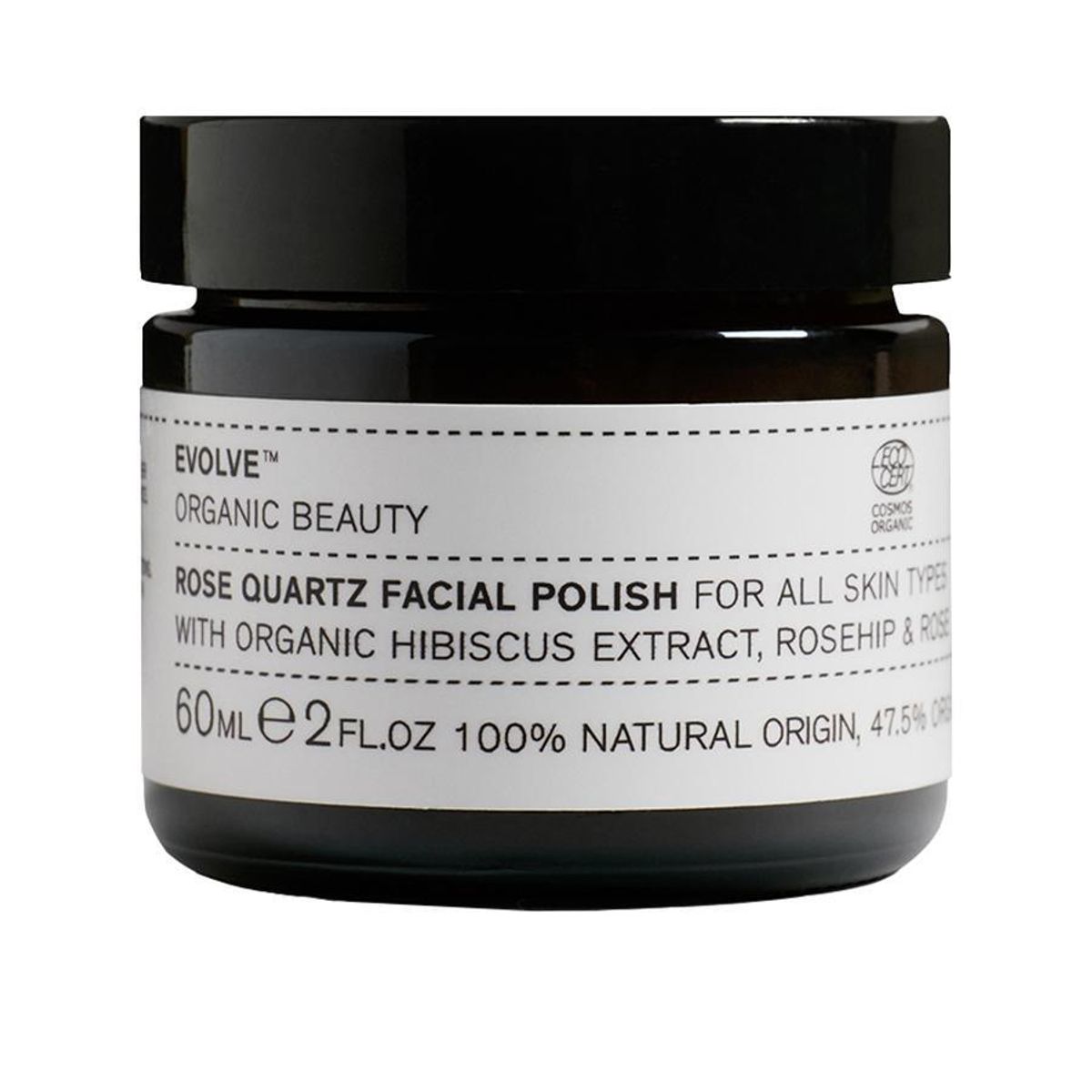 Evolve Rose Quartz Facial Polish, 60ml.