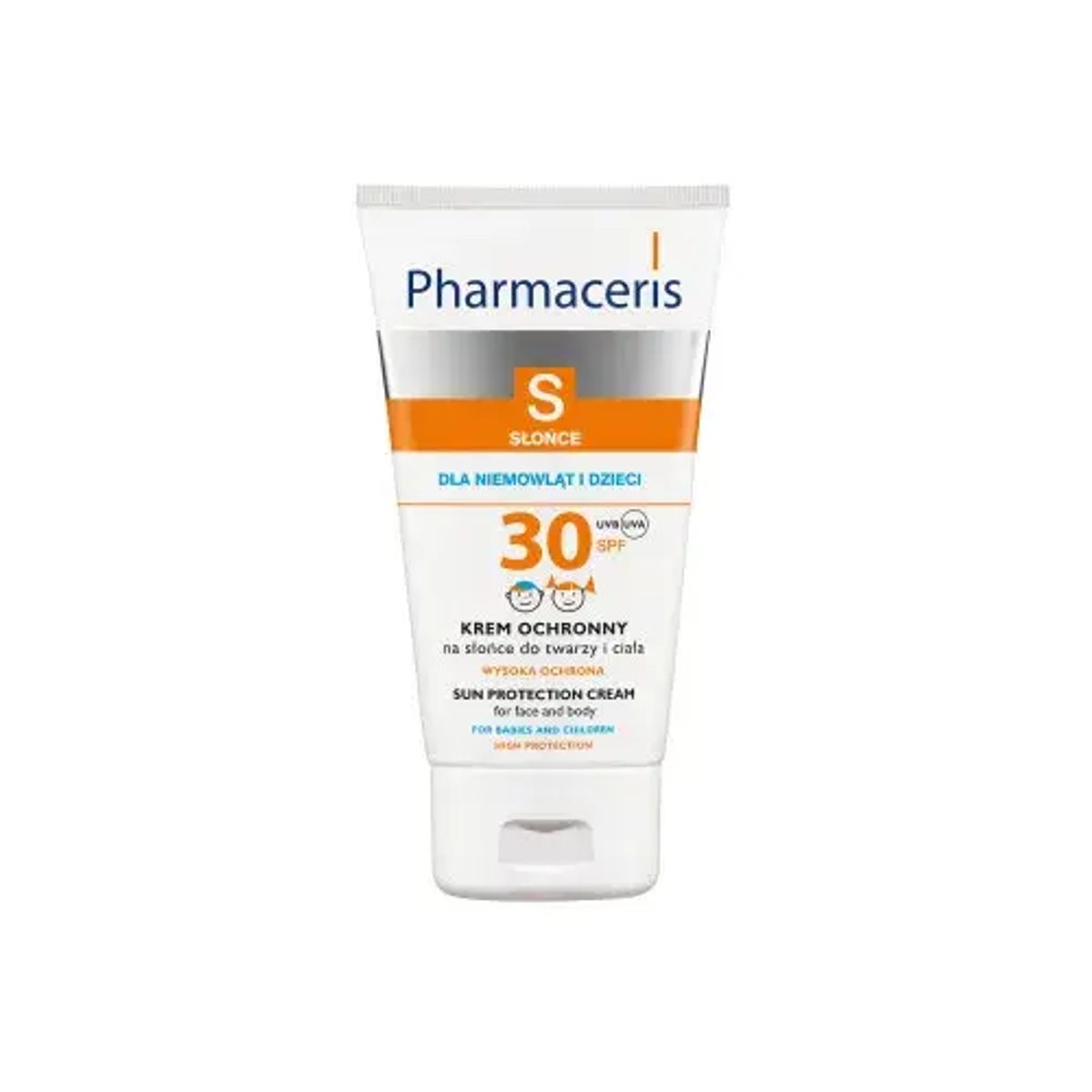 Pharmaceris S Blid solbeskyttende ansigtscreme til børn, SPF 30, 125ml