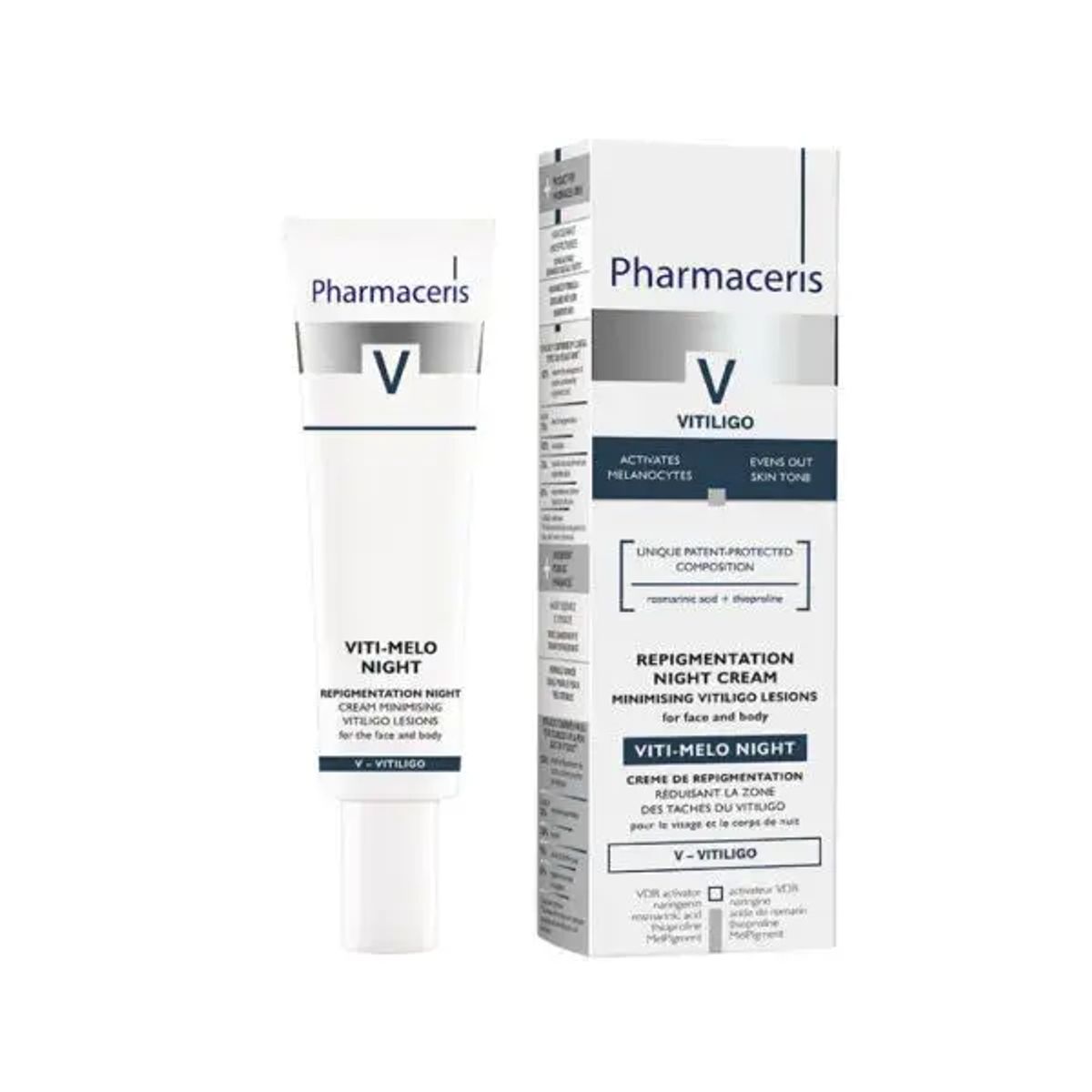 Pharmaceris V Viti Melo Night Repigmentation natcreme, 40ml