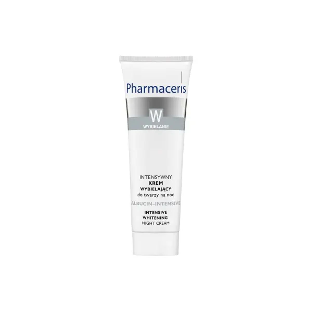 Pharmaceris W Albucin Intensive Intensiv lysnende natcreme til behandling af hyperpigmentering, 30ml