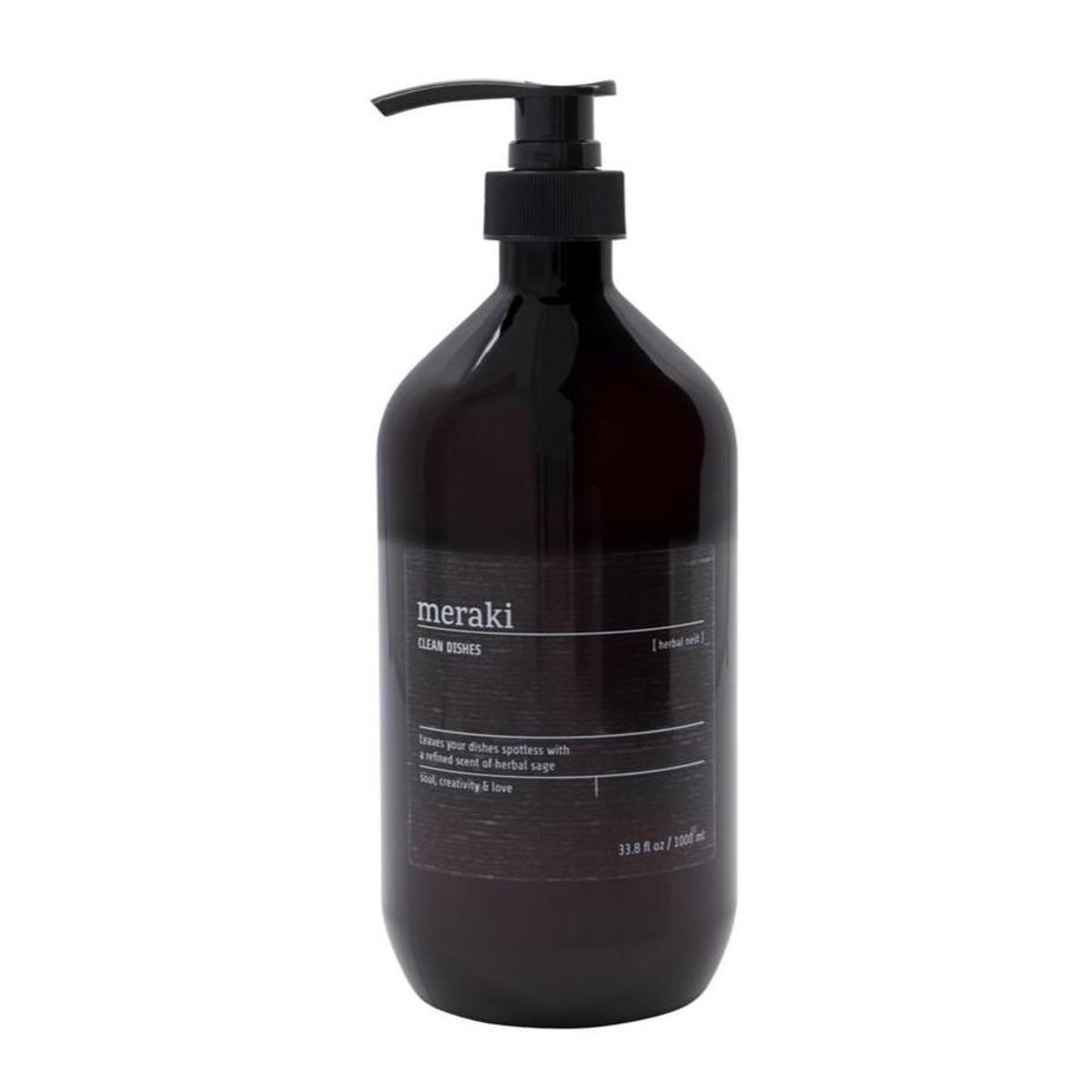 Meraki Opvaskemiddel Herbal Nest, 1000ml.