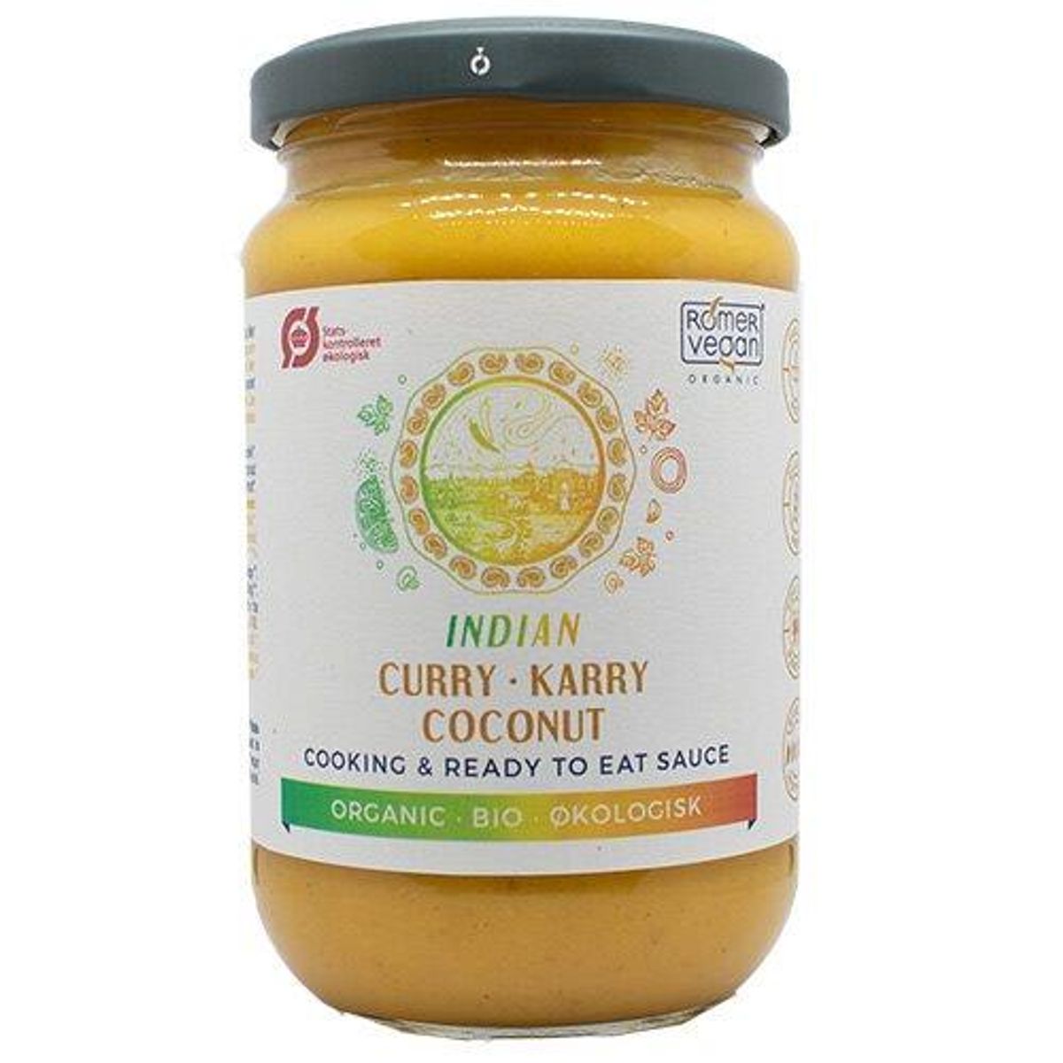 Rømer Vegan Indian Coconut Curry Sauce Ø, 350g