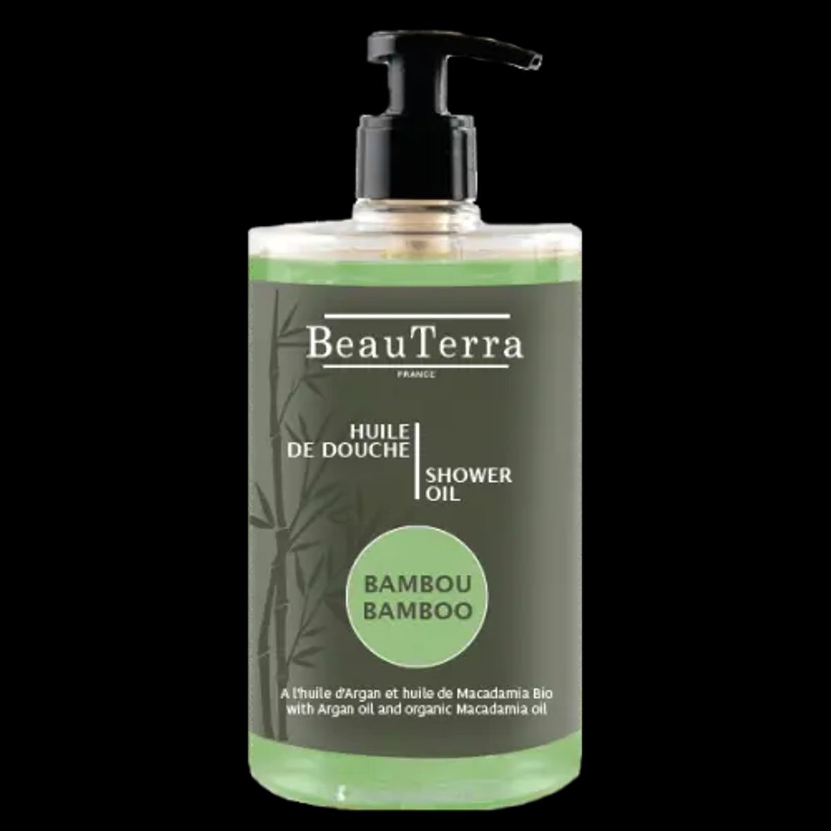 Beau Terra Shower Oil - Bamboo, 750ml