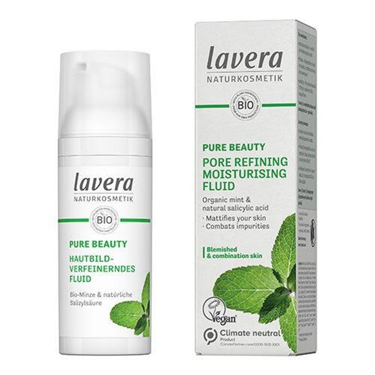 Lavera Pore Refining Moisturizing Fluid, 50ml