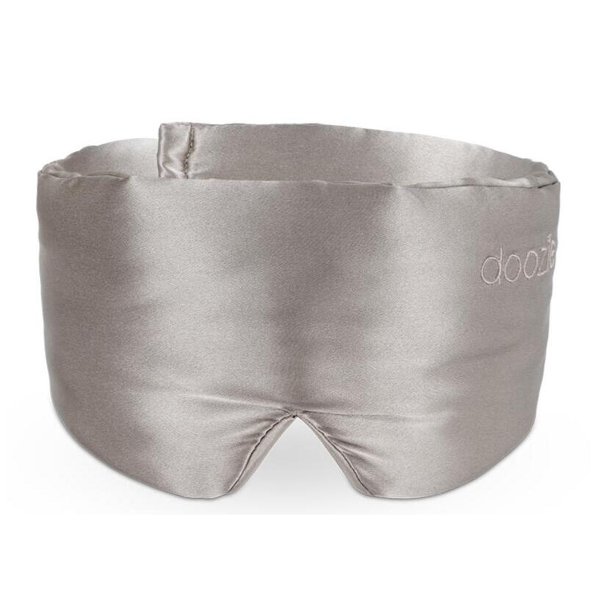 doozie Luxury Sleep Mask, Pearl Grey