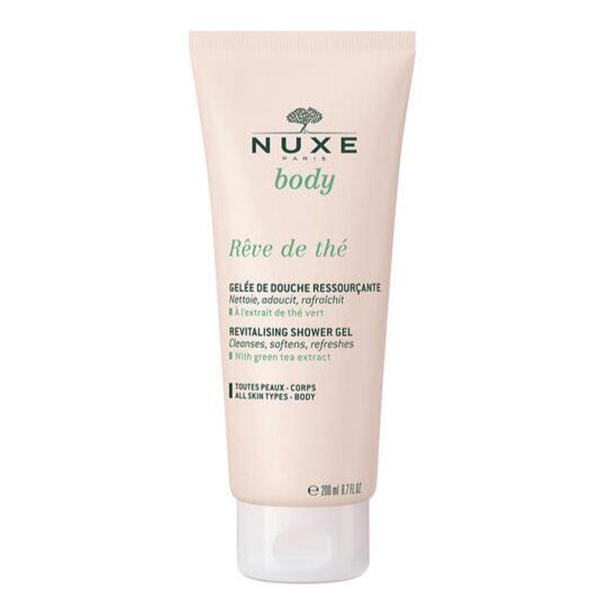 Nuxe Body RÃªve de Thé Shower Gel, 200ml.