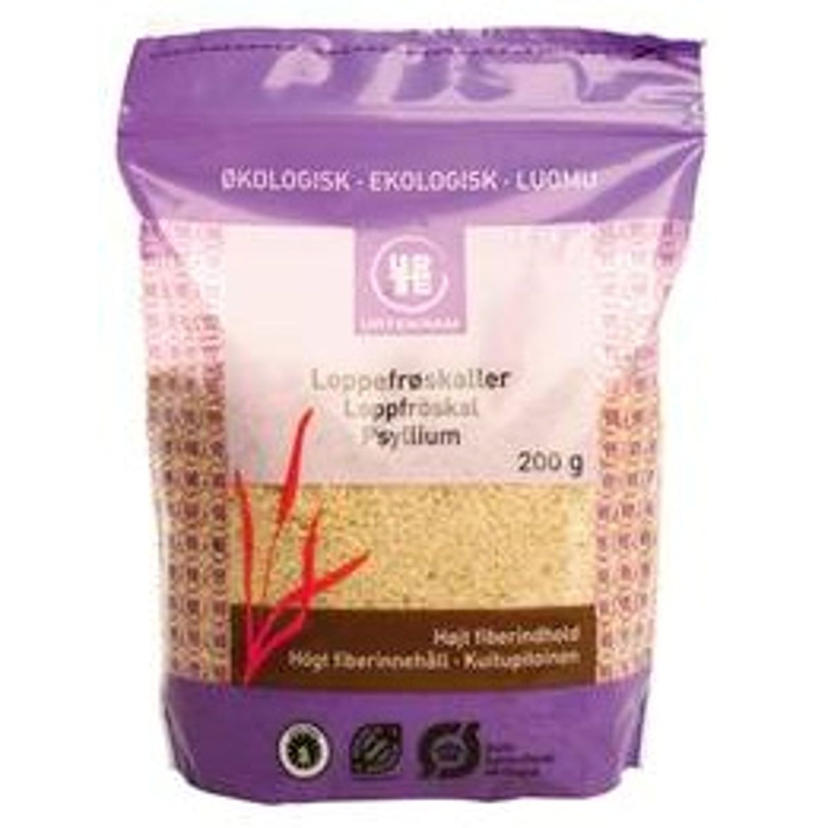 Loppefrøskaller Økologiske, 200g.