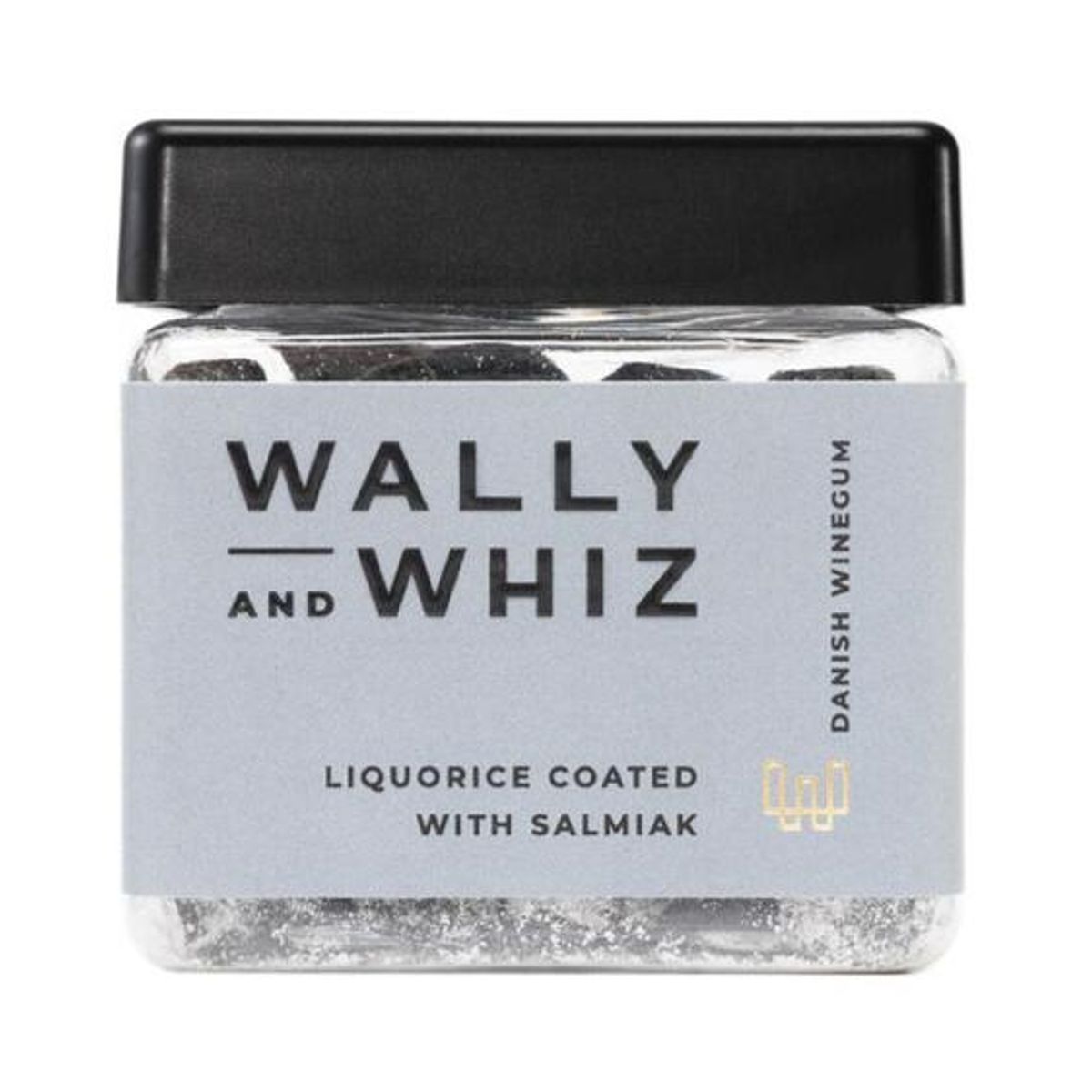 Wally and Whiz Lakrids med Salmiak, 140g.