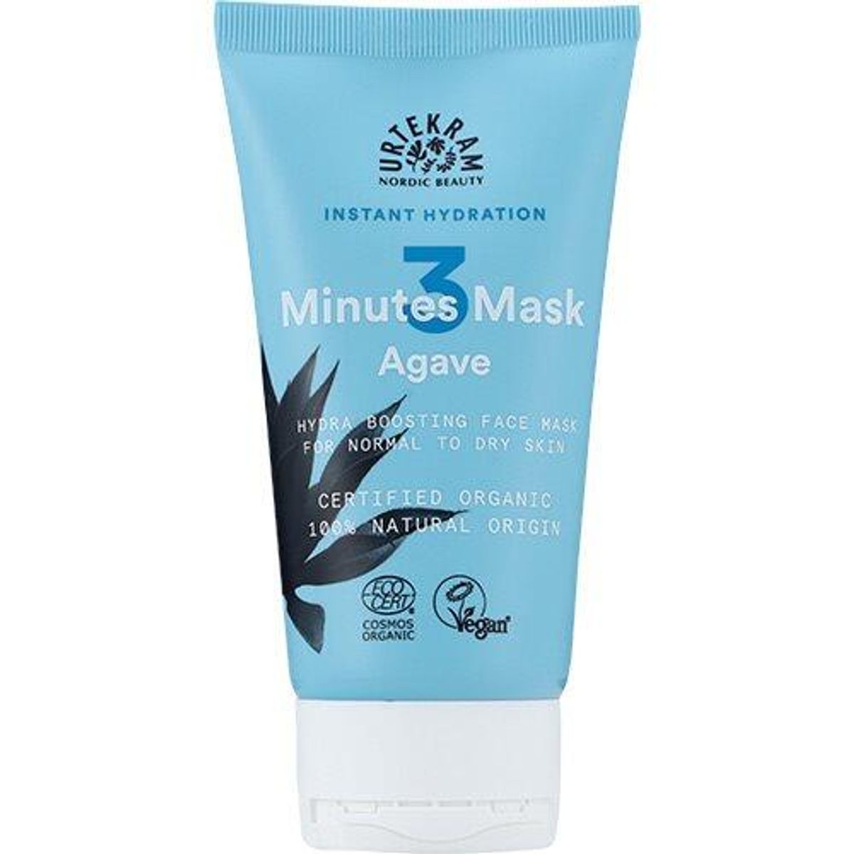 Urtekram Hydration 3 minutes Face Mask, 75ml