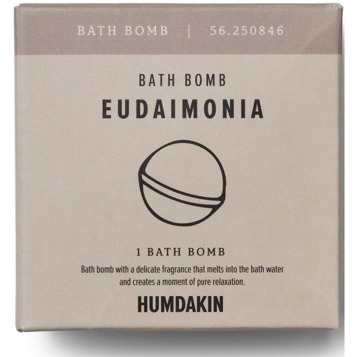 Humdakin Bath Bomb, Pæon, 125g.