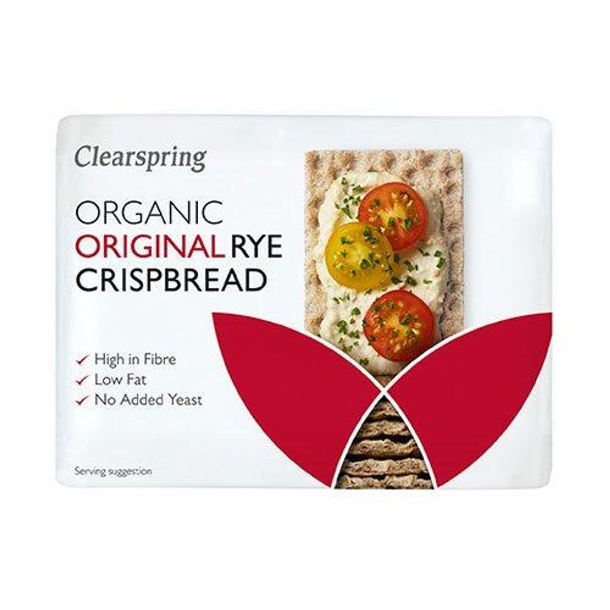 Clearspring Rugknækbrød Ø, 200g