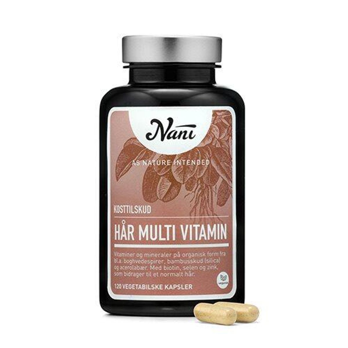 Nani Hår Multivitamin, 120kap