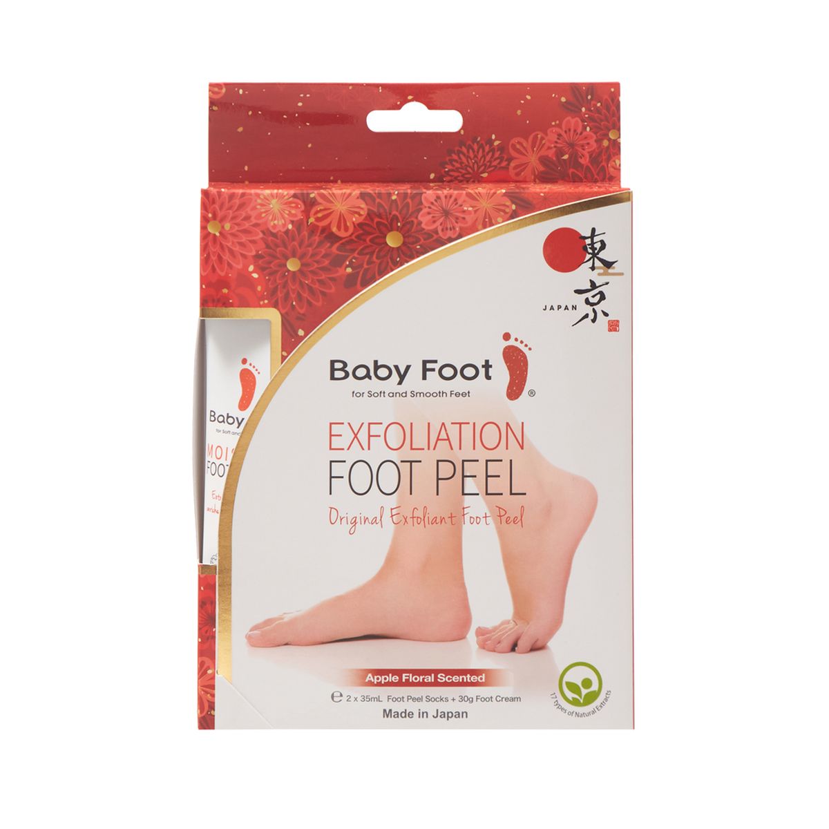 Baby Foot Sampak Eksfoliering & Fodcreme