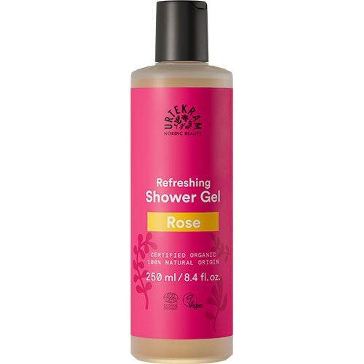 Urtekram Showergel Rose, 250ml