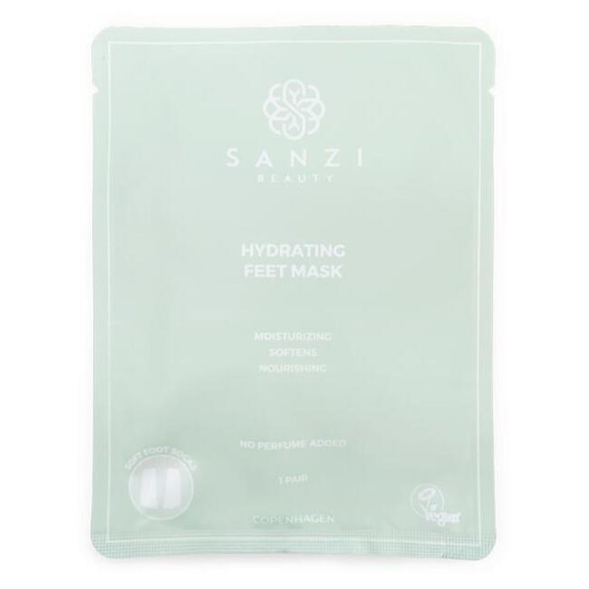 Sanzi Beauty Hydrating Feet Mask, 1sæt, 40ml.