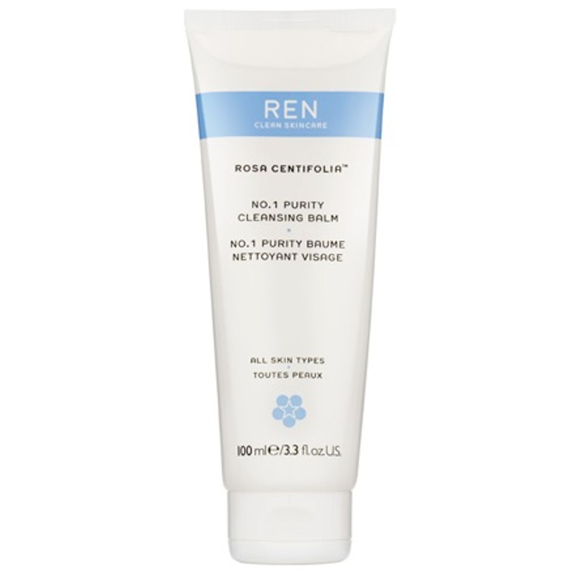 REN Clean Skincare Rosa Centifolia No.1 Purity Cleansing Balm, 100ml.