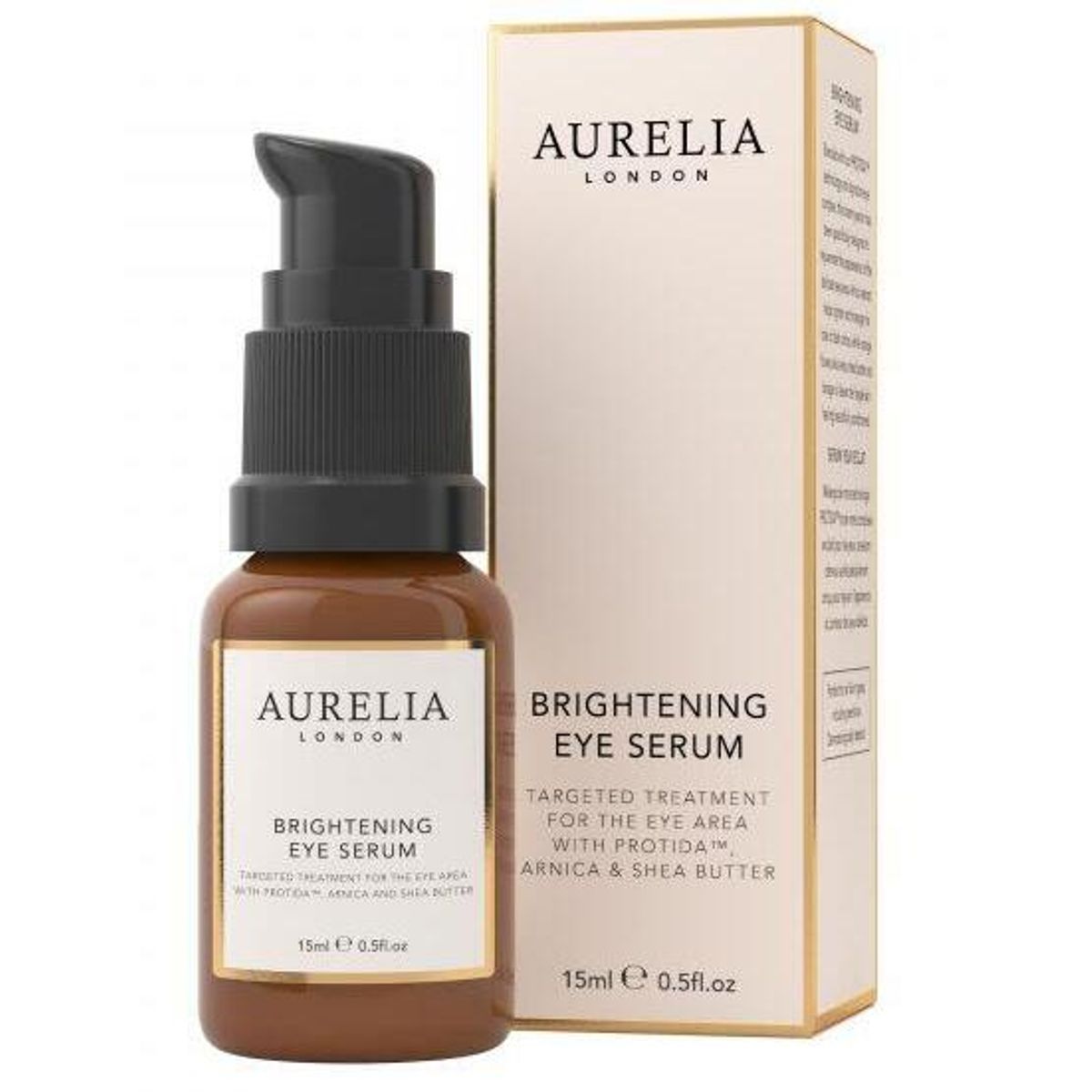 Aurelia Brightening Eye Serum, 15ml.