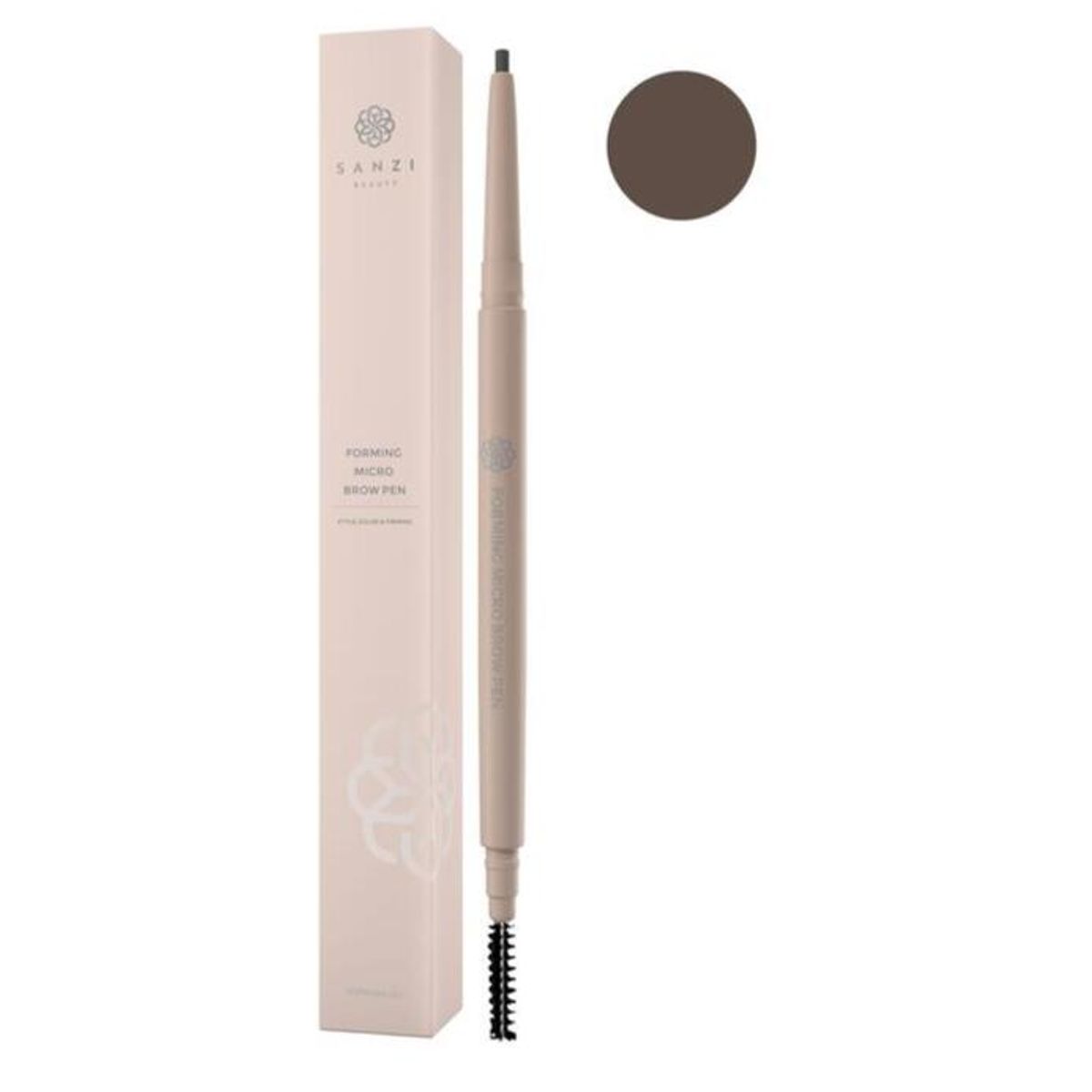 Sanzi Beauty Forming Micro Brow Pen - Medium Brown