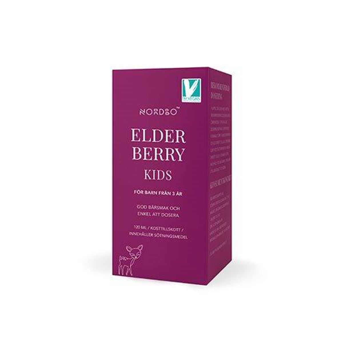 Nordbo Elderberry Kids, 120ml